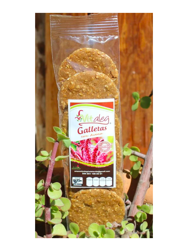  Galletas con avena