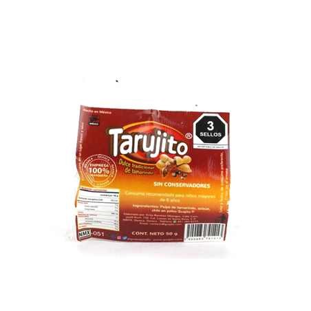 Dulce de tamarindo tarujito