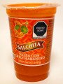 Salsa con chile habanero